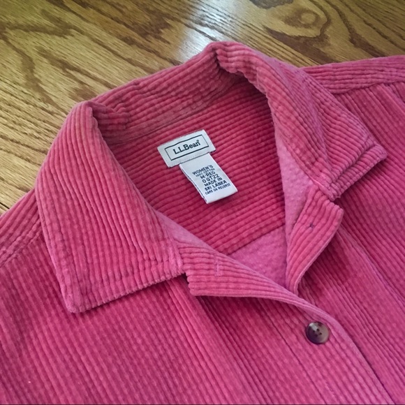 ❣️SOLD❣️Vintage L.L. Bean Corduroy Button Up Shirt - Picture 4 of 4